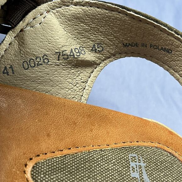 Dansko Tiffani Brown Milled Sandals Woman’s Size 10 Round Toe Dress Clogs - Picture 7 of 7